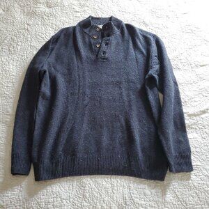 Navy Wool Sweater